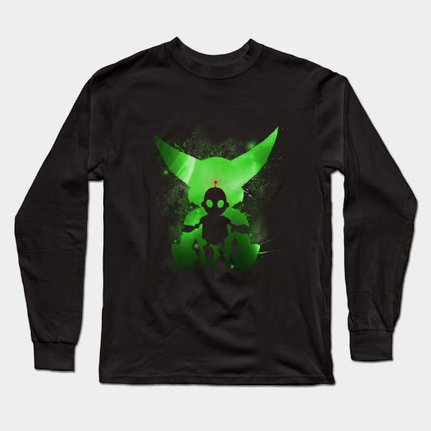 Ratchet & Clank Galaxy (Green ver.) Long Sleeve T-Shirt by Manoss